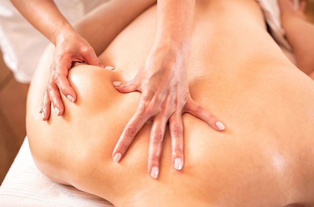 a professional deep tissue massage