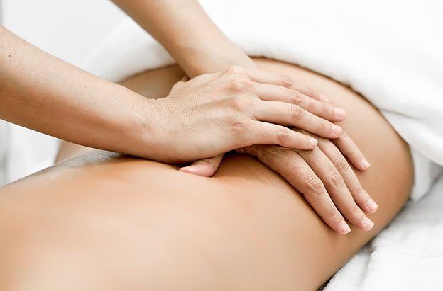 a relaxing myofascial massage